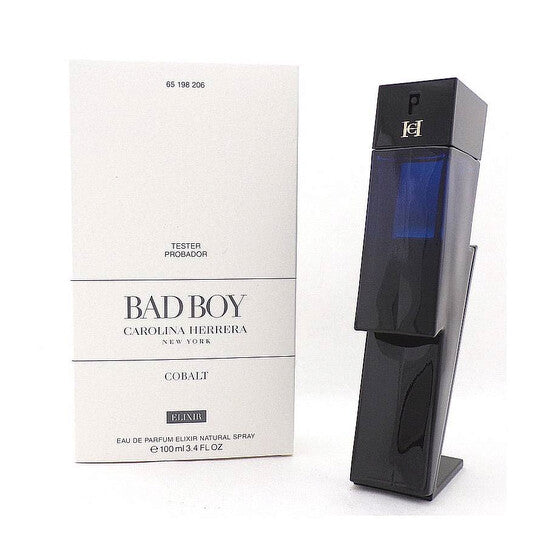 Carolina Herrera Men's Bad Boy Cobalt Elixir EDP Spray 3.4 oz (Tester)
