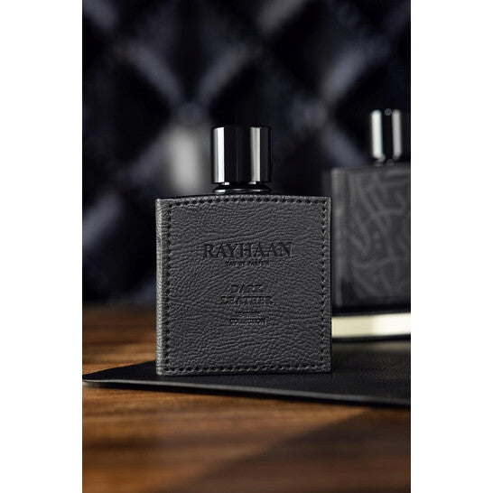 Rayhaan Men's Dark Leather EDP Spray 3.38 oz