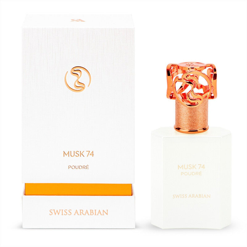 Swiss Arabian Unisex Musk 74 Poudre Extrai De Parfun Spray 1.69 oz