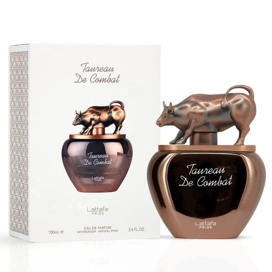 Taureau De Combat Eau de Parfum Spray 100ml (3.4 oz) by Lattafa Pride