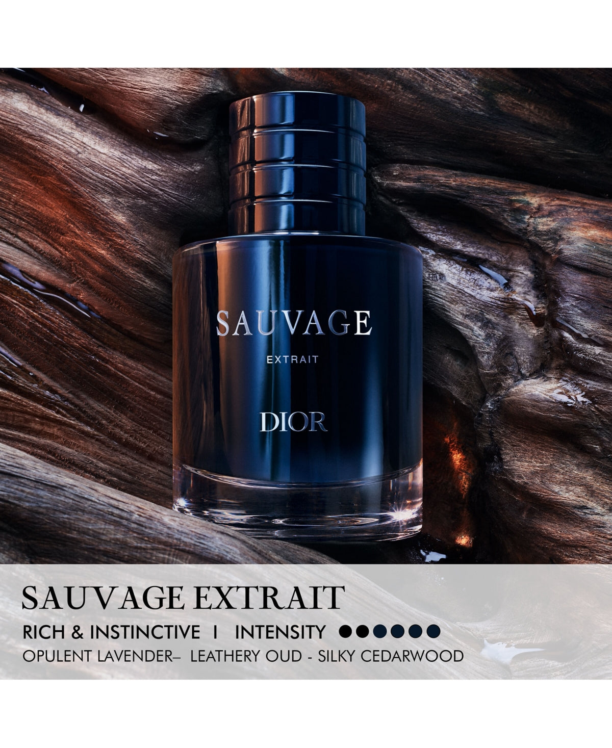 Sauvage Extrait Perfume Spray, 1.7 Oz.
