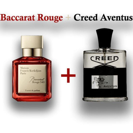 Hybrid Creed Aventus & Baccarat Rouge 540 (10ml) 1 Bottle