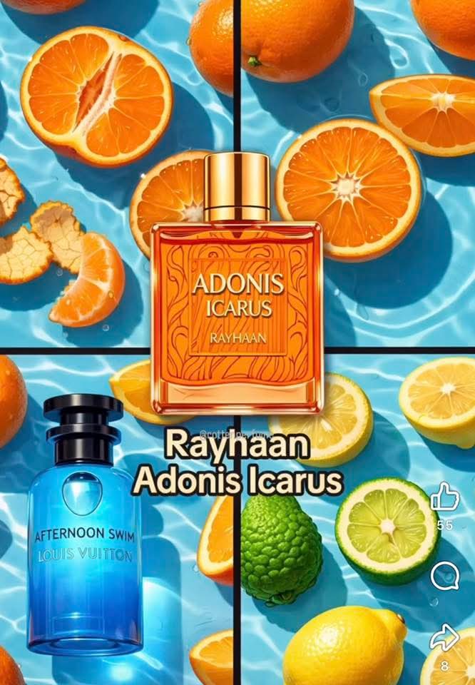 Rayhaan Men's Adonis Icarus EDP Spray 3.4 oz