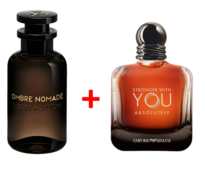 Hybrid Armani Stronger with you Absoultely and LV Ombre Nomad (10 ml)