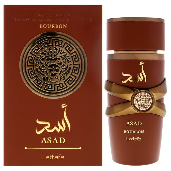Lattafa Asad Bourbon , 3.4 oz EDP