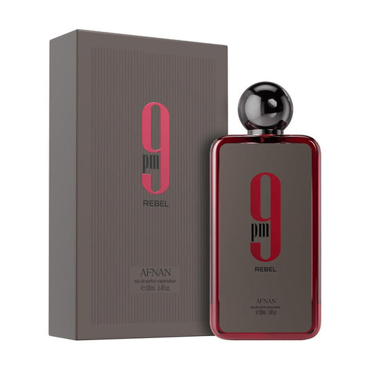 Afnan  Unisex 9 PM Rebel EDP Spray 3.4 oz