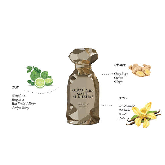 Arabiyat Prestige  Unisex Mahd Al Dhahab EDP Spray 3.4 oz