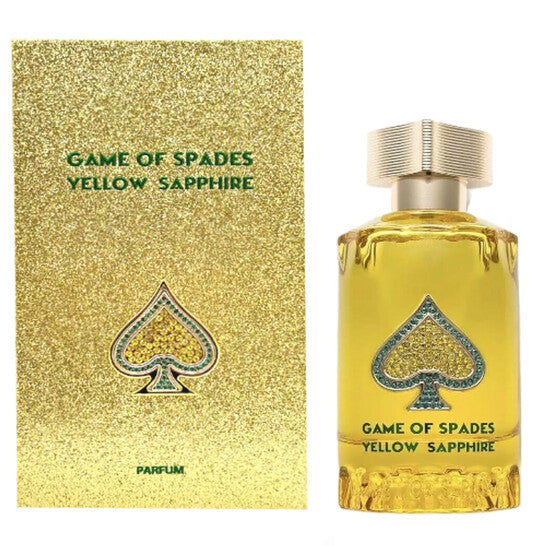 Jo Milano  Men's Game Of Spades Yellow Sapphire EDP Spray 3.4 oz