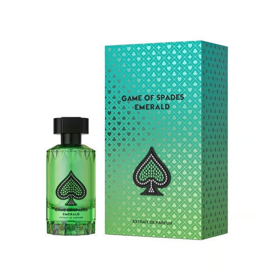 Jo Milano Unisex Game of Spades Emerald Extrait de Parfum Spray 3.0 oz