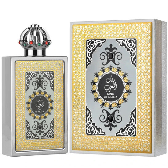 Lattafa  Men's Pride King Of Arabia EDP Spray 3.4 oz