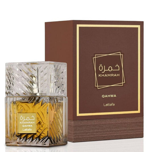 Lattafa  Unisex Khamrah Qahwa EDP Spray 3.4 oz
