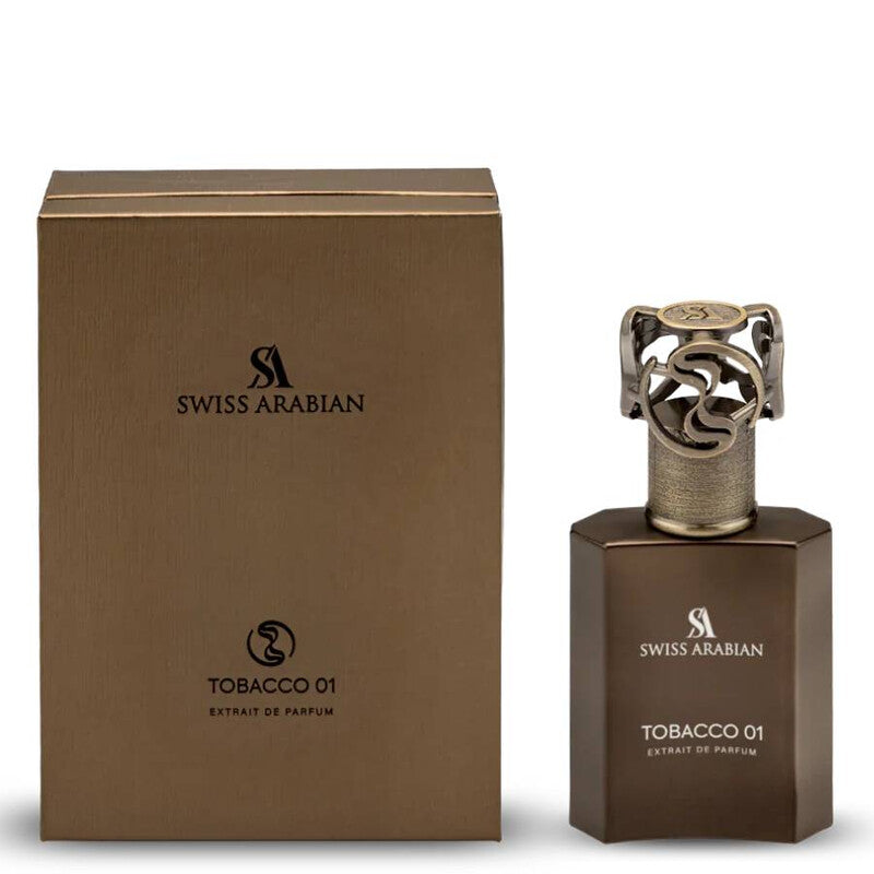 Swiss Arabian Unisex Heritage Tobacco 01 Extrait de Parfum Spray 1.7 oz