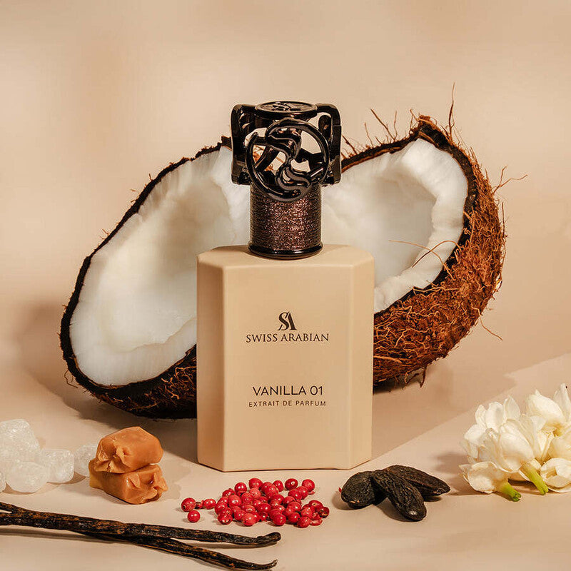 Swiss Arabian Unisex Heritage Vanilla 01 Extrait de Parfum Spray 1.7 oz